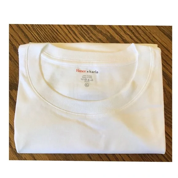 Hanes X Karla “The Sleeveless Crop” Tee (NWT) (Size: XL) - Picture 9 of 11